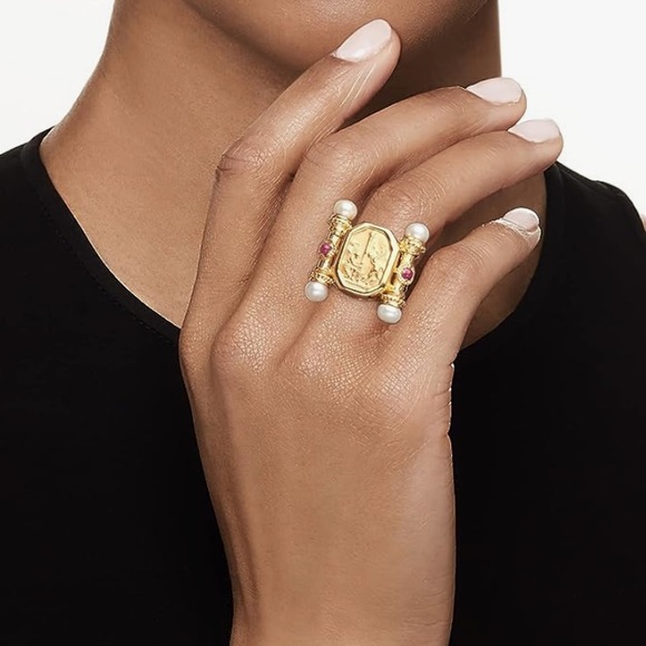 ITALIAN MADE ROSS SIMONS CAMEO RING🔥🔥🔥 - Picture 4 of 8